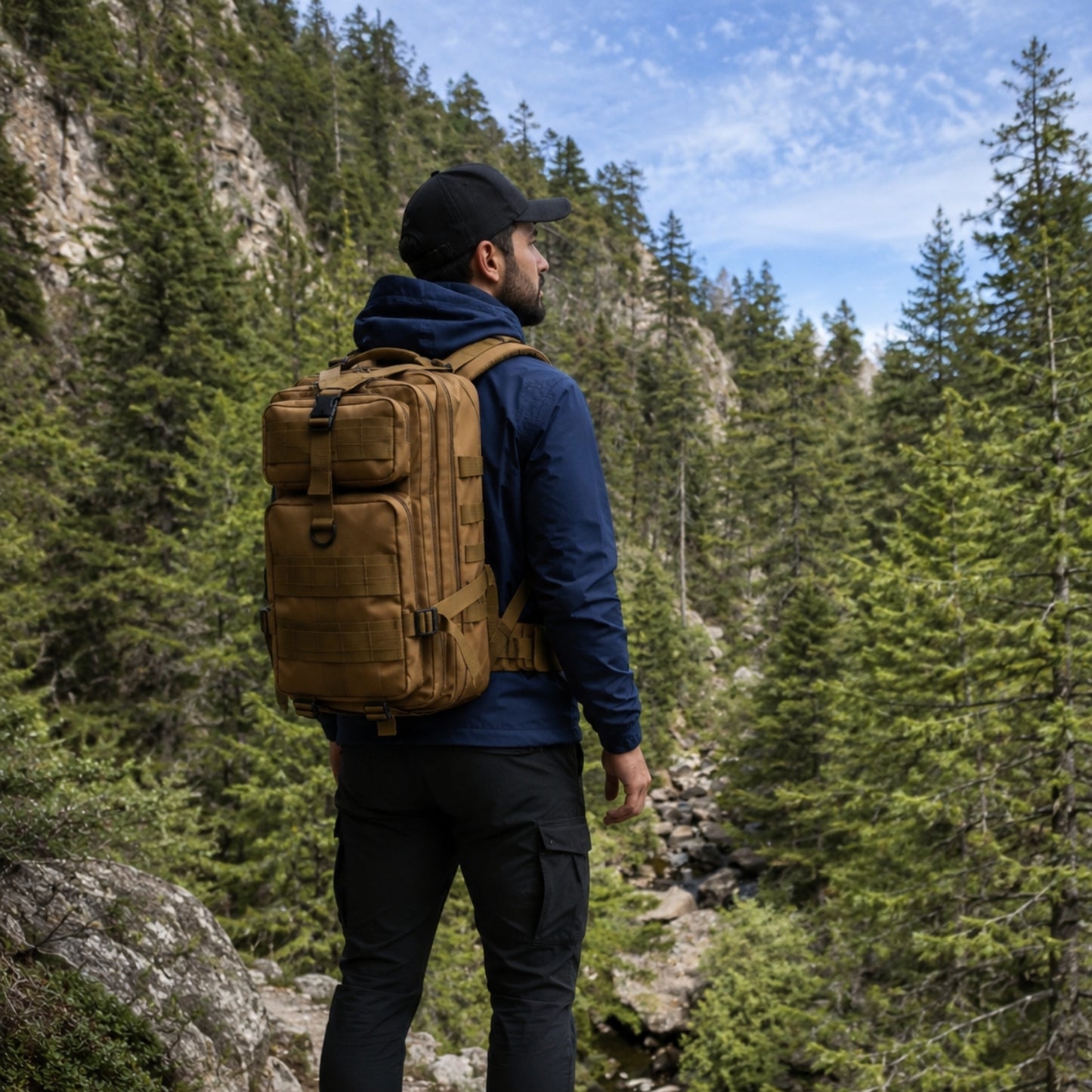 Mochila Tactica Multifuncional Bolsa para Senderismo