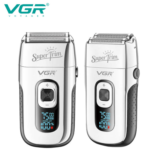 RASURADORA ELECTRICA AFEITADORA VGR V-332 SHAVER RECARGABLE