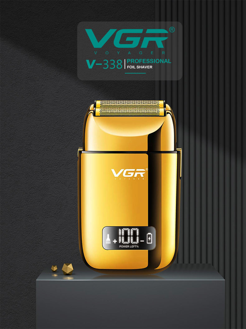 RASURADORA ELECTRICA AFEITADORA VGR V-338 SHAVER RECARGABLE
