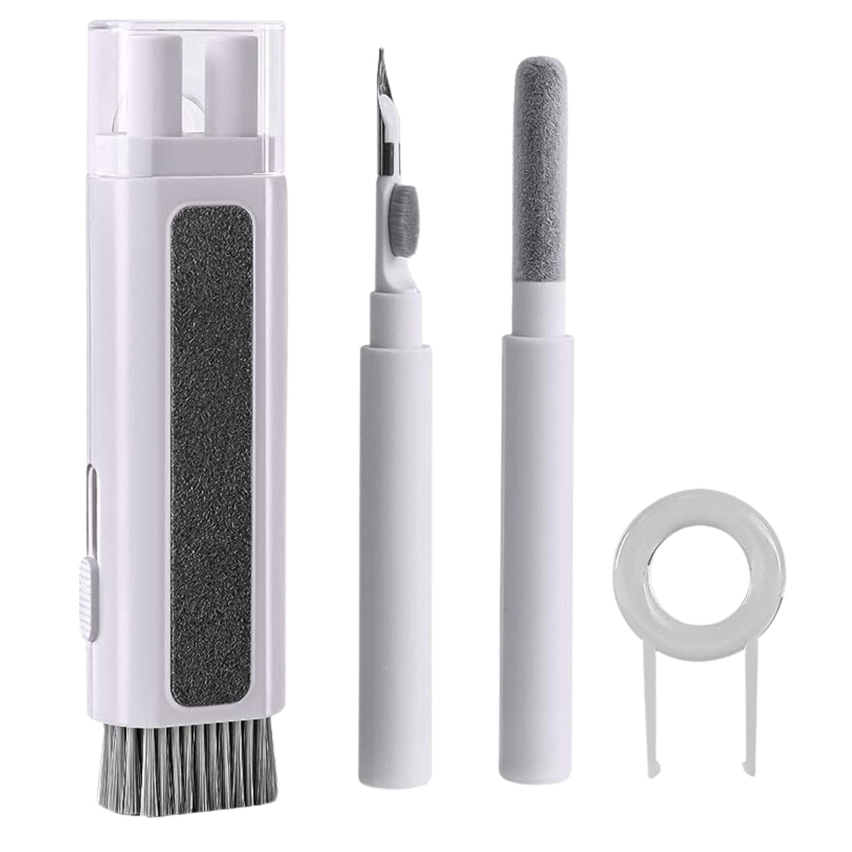Kit De Limpieza Para Celulares Multifuncional Ecomlab 6 En 1 Color Blanco