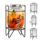 DISPENSADOR DE BEBIDAS VITROLERO ECOMLAB CON BASE METALICA