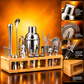 Juego De Coctelera Shaker Bartender Mixologia Set 24 Piezas