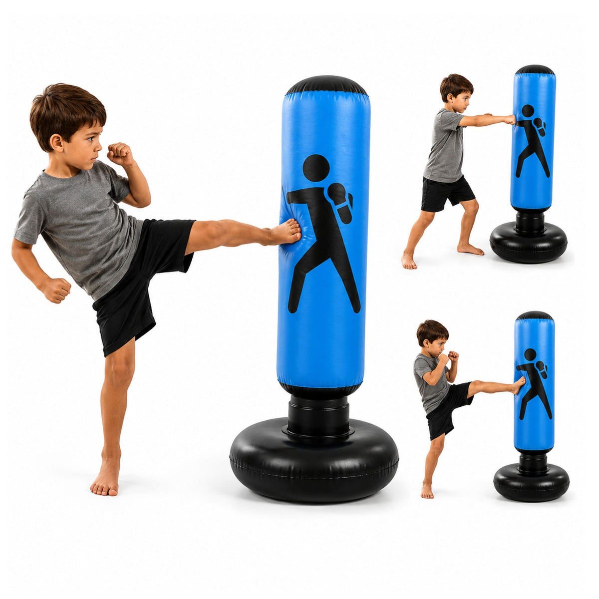 Costal Box Inflable de 150 cm Infantil Para Entrenamiento