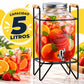 DISPENSADOR DE BEBIDAS VITROLERO ECOMLAB CON BASE METALICA