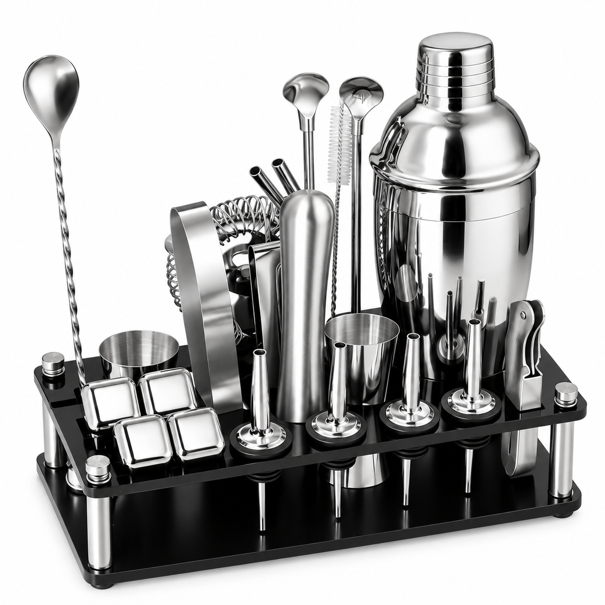 Coctelera Shaker Coctelera Ecomlab Kit Mixología Bartender
