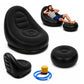 Sillon Inflable Comodo Con Posapies Incluye Bomba Manual
