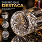 VASOS DE VIDRIO WHISKEY ECOMLAB OLD FASHION JUEGO DE 6 Pcs