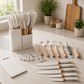 Cucharas de Silicona Utensilios de Cocina Ecomlab Set 25 Pcs