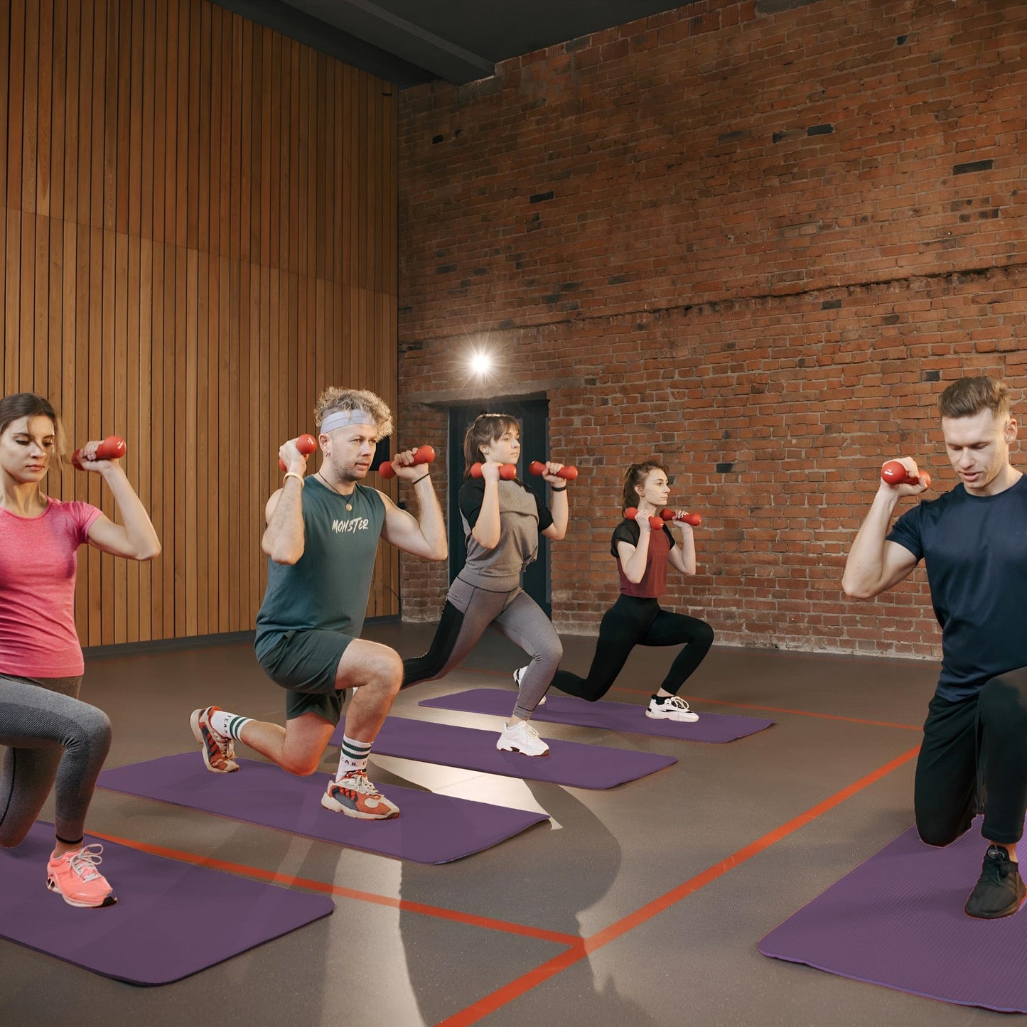 TAPETE PARA HACER EJERCICIO ECOMLAB TAPETE DE YOGA GRUESO