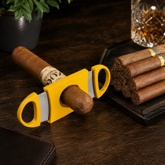 CORTADOR DE PUROS HABANOS ECOMLAB CORTAPURO ACERO INOXIDABLE