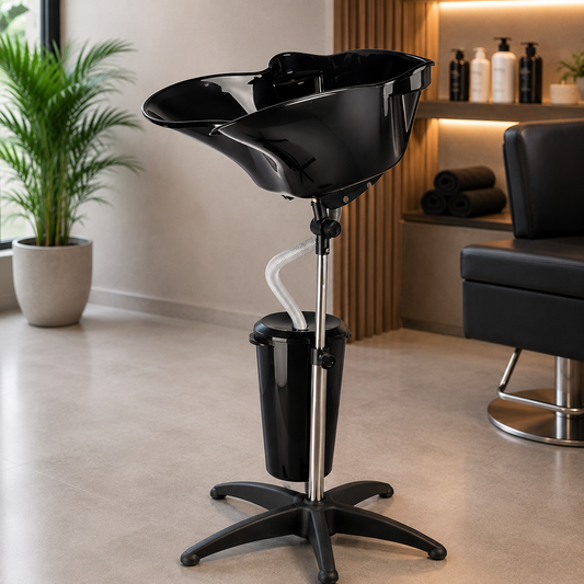 LAVACABEZAS PORTATIL ESTETICA PELUQUERIA ECOMLAB TARJA SALON