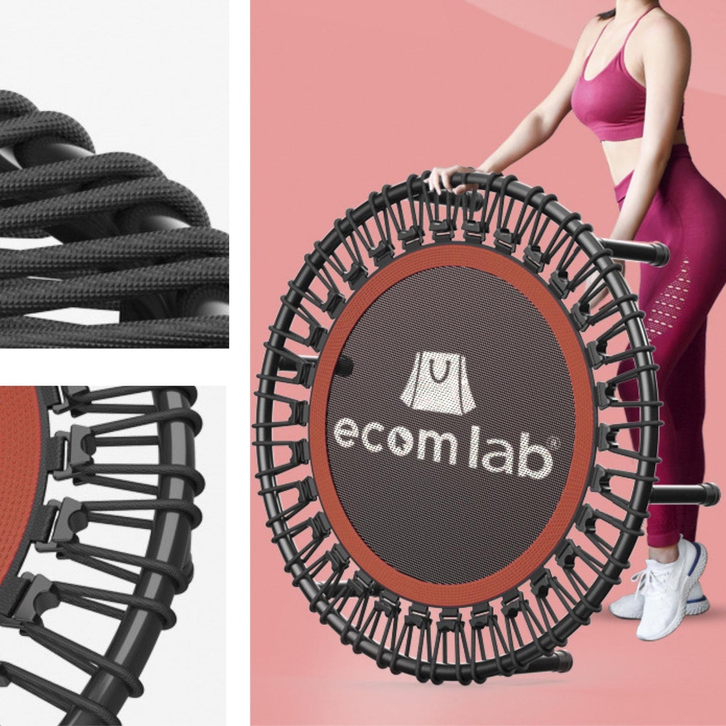 Trampolin Para Ejercicio Jumping Ecomlab Reforzado Brincolin SB