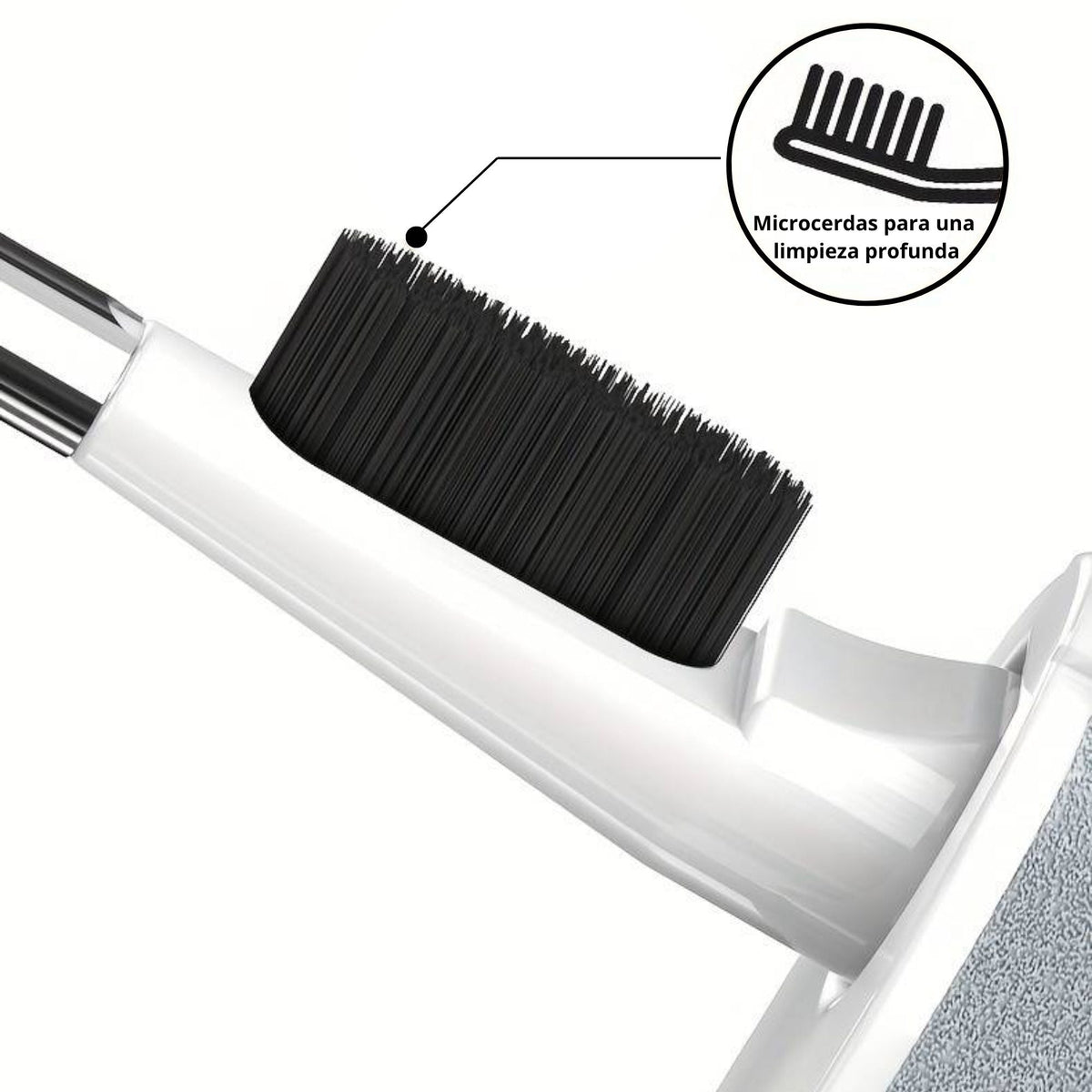Kit De Limpieza Para Celulares Multifuncional Ecomlab 6 En 1 Color Blanco