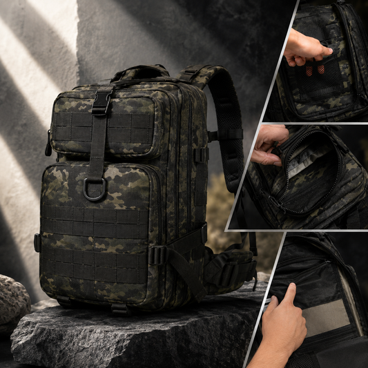Mochila Tactica Multifuncional Bolsa para Senderismo