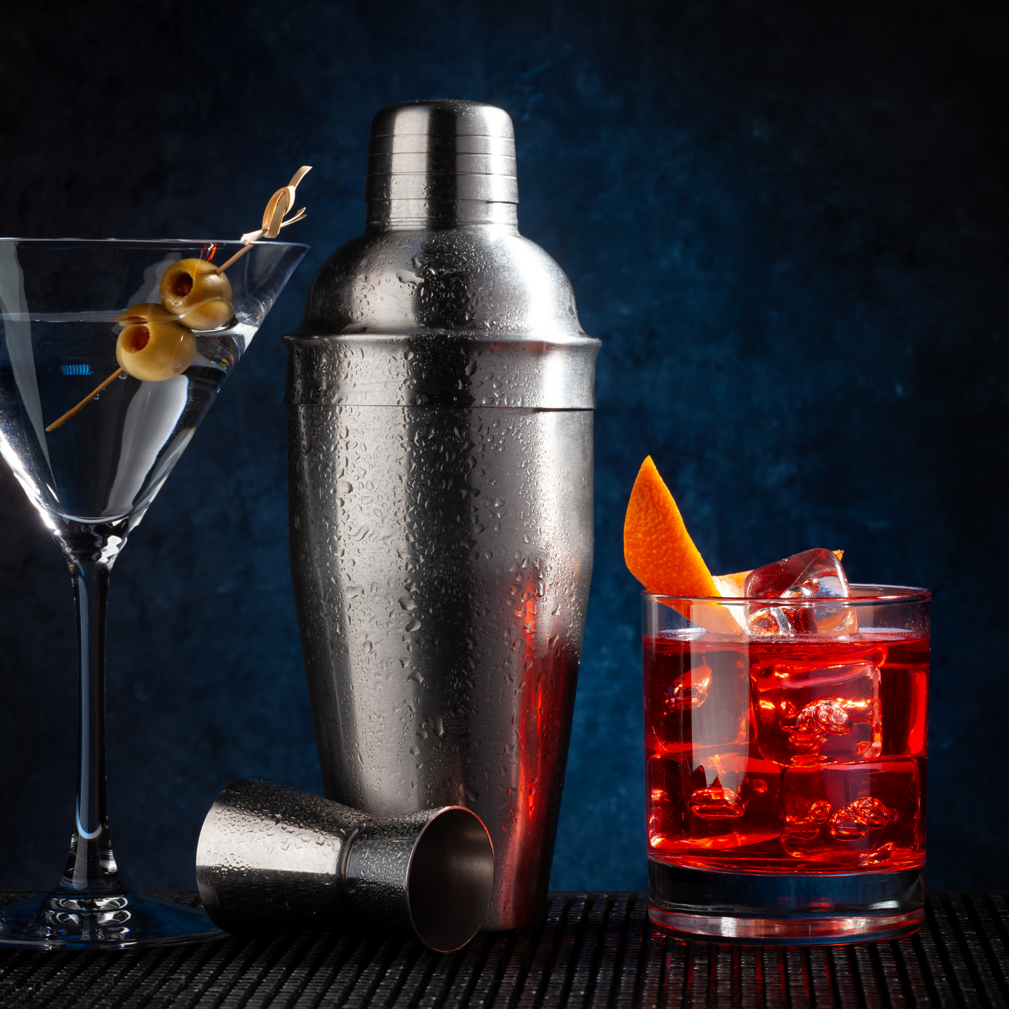 Juego De Coctelera Shaker Bartender Mixologia Set 24 Piezas