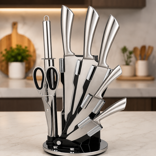 Cuchillos Para Cocina Ecomlab Profesionales Acero Inoxidable