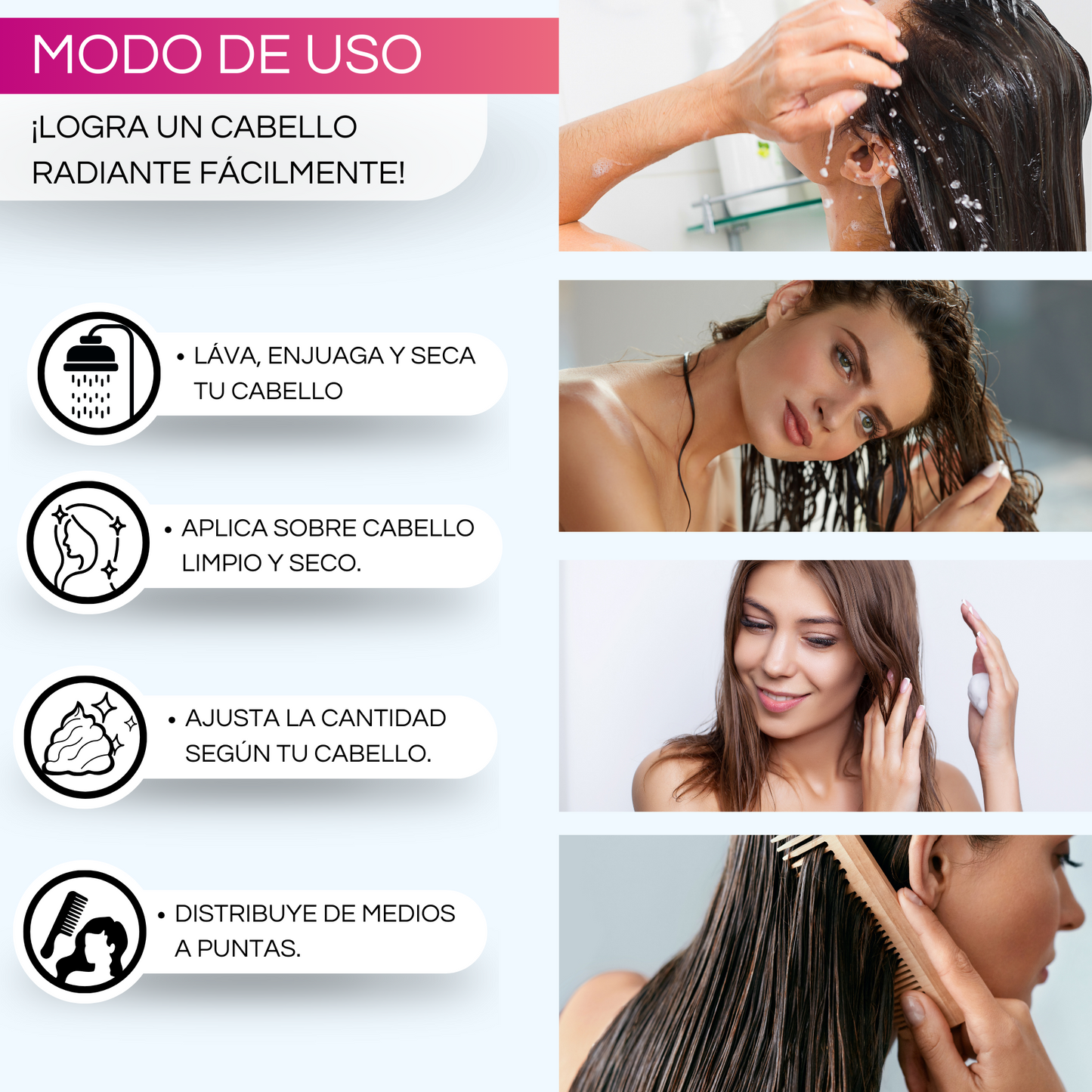 Keratina Colageno Para Cabello Dermafol Tratamiento 2 Pzas.