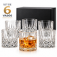 VASOS DE VIDRIO WHISKEY ECOMLAB OLD FASHION JUEGO DE 6 Pcs