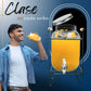 DISPENSADOR DE BEBIDAS VITROLERO ECOMLAB CON BASE METALICA