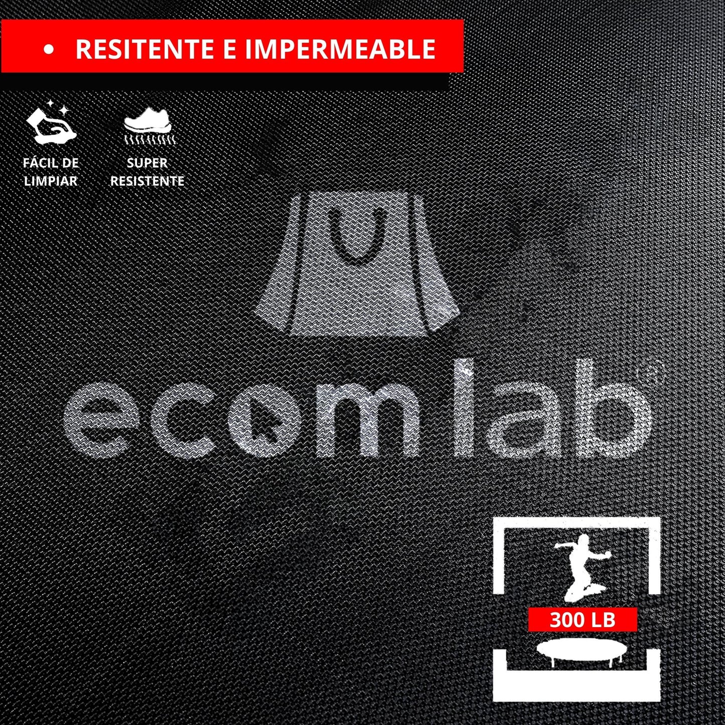 Trampolin Para Ejercicio Jumping Ecomlab Reforzado Brincolin