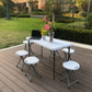 MESA PLEGABLE DE PLASTICO ECOMLAB 3 NIVELES PORTAFOLIO 120CM