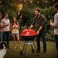 Asador De Carbon Circular Con Ruedas  Portatil