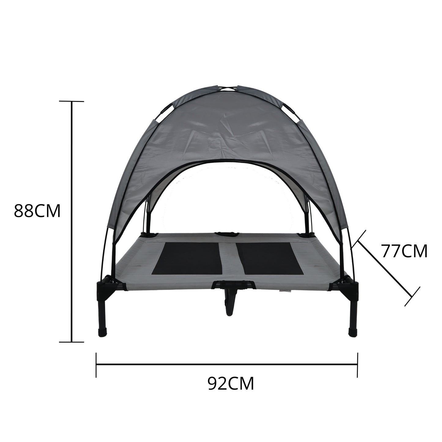 Cama Elevada Para Perros Mascotas Fresca, Portátil Y Armable