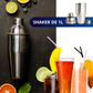 Juego De Coctelera Shaker Bartender Mixologia Set 24 Piezas