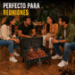 Asador De Carbon Incluye Utensilios Para Parilla
