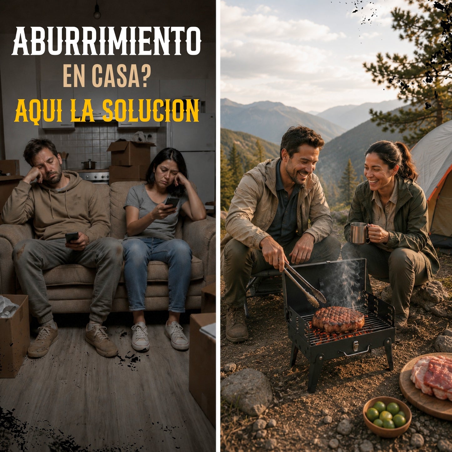 Asador De Carbon Incluye Utensilios Para Parilla
