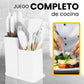 Cucharas de Silicona Utensilios de Cocina Ecomlab Set 25 Pcs