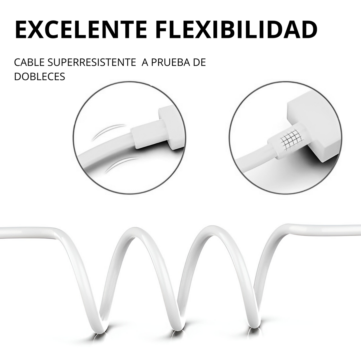 CABLE LIGHTING USB PARA IPHONE ECOMLAB CABLE DE DATOS