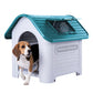 Casa para Perro de Plastico Con Puerta Ecomlab Raza Mediana