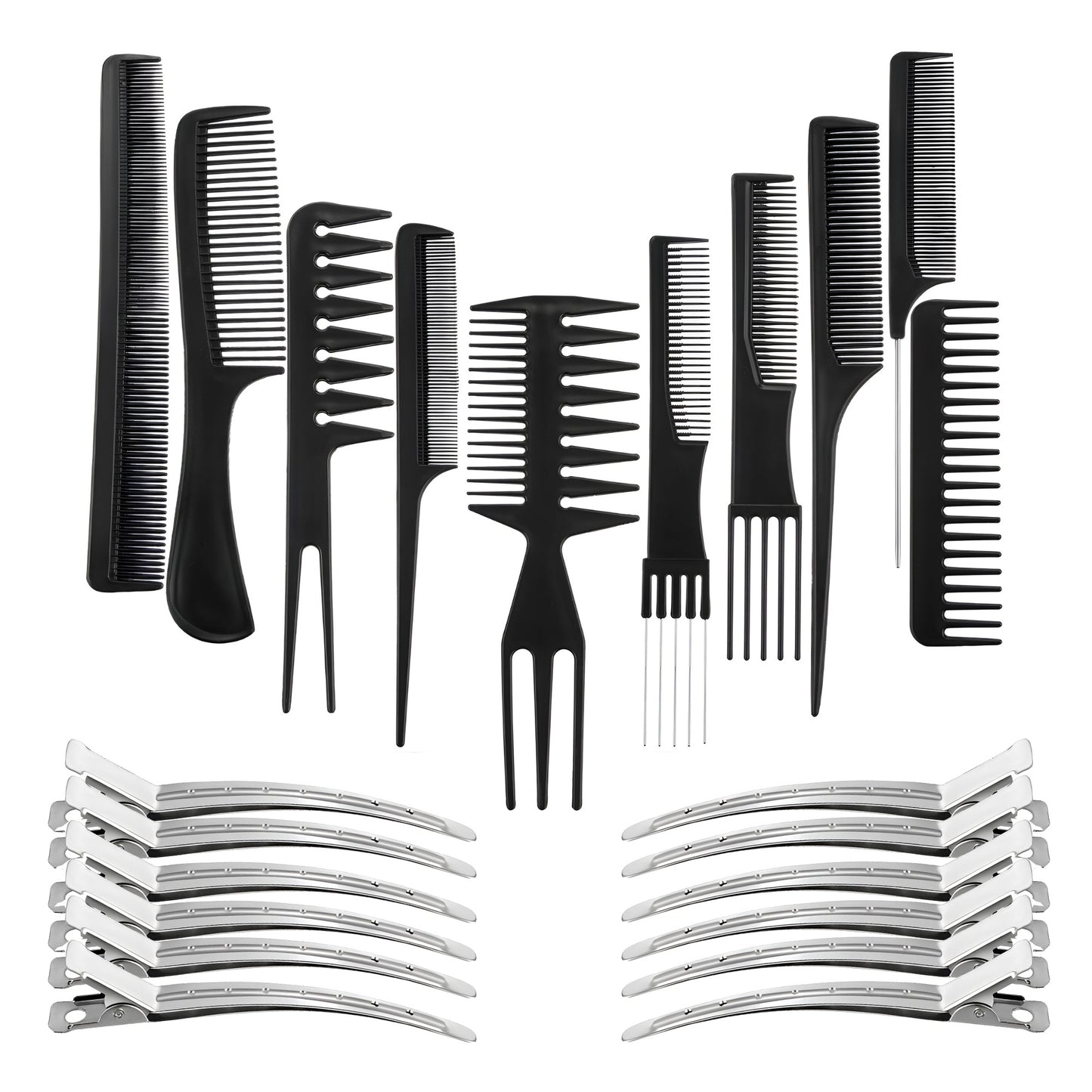 Peines Flat Top Kit Ecomlab Profesional Para Cabello Barber