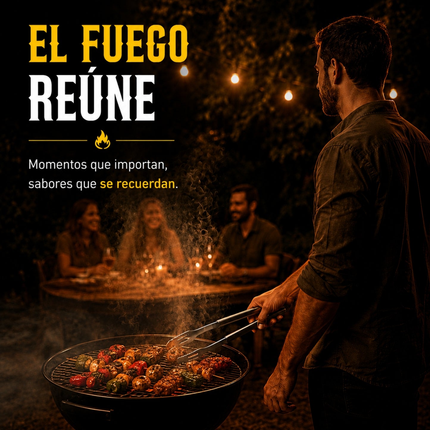 Juego De Utensilios para Parrilla De Acero Inoxidable 9 Pcs