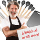 Cucharas de Silicona Utensilios de Cocina Ecomlab Set 25 Pcs
