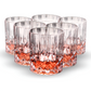 VASOS DE VIDRIO WHISKEY ECOMLAB OLD FASHION JUEGO DE 6 Pcs