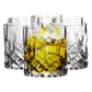 VASOS DE VIDRIO WHISKEY ECOMLAB OLD FASHION JUEGO DE 6 Pcs