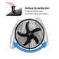 Ventilador de Pedestal 2 Piezas Potente 3 Velocidades 18 Pulgadas Paquete Ecomlab