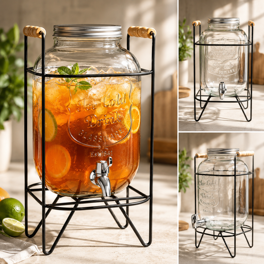 DISPENSADOR DE BEBIDAS VITROLERO ECOMLAB CON BASE METALICA