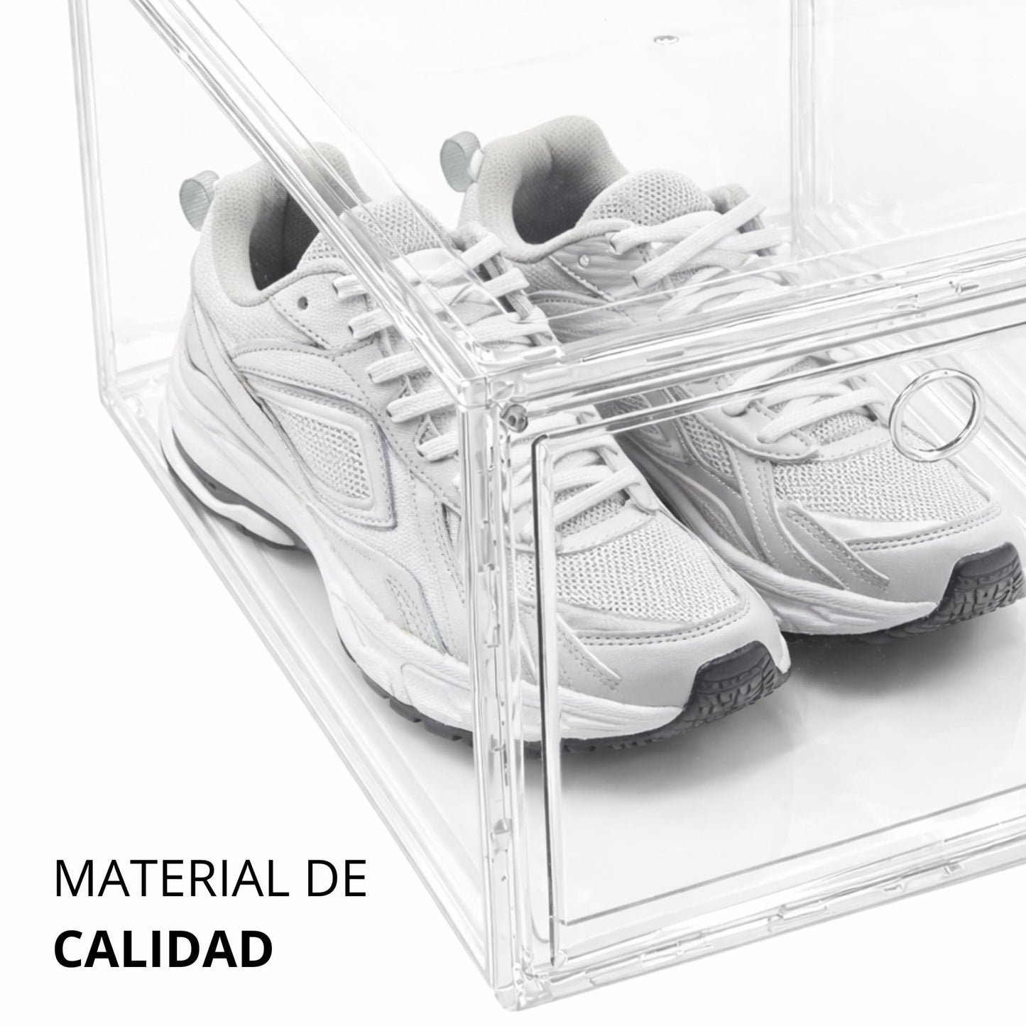 Cajas Para Zapatos Ecomlab 10 Pcs Color Transparente