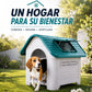 Casa para Perro Raza Mediana con Puerta y Baño Desmontable