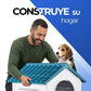 Casa para Perro de Plastico Con Puerta Ecomlab Raza Mediana 2