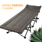 Catre Plegable para Acampar 190 cm con Bolsa Transportadora