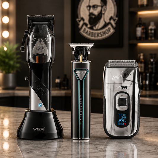 Maquina Para Cortar Cabello VGR Combo Clipper Trimmer Shaver