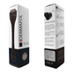 Rodillo Facial Profesional Masajeador de Titanio Negro- Rodillo con Estuche Portátil Relajación Facial y Capilar -  Dermafol - INCLUYE ESTUCHE