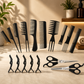 Peines Barberia Flat Top Kit Ecomlab Profesional Con Tijeras