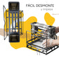 Escurridor Trastes Ecomlab 2 Portacubiertos Desmontables