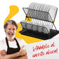 Escurridor de platos y vasos con organizador 2 niveles