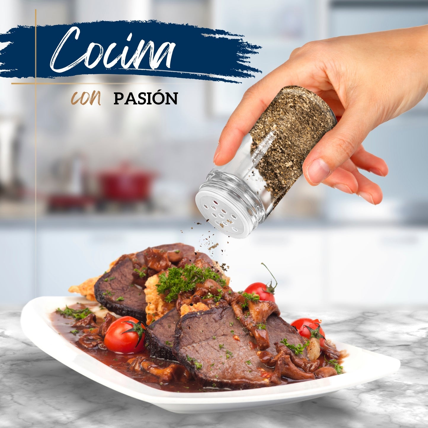 Especiero De Cocina Giratorio Ecomlab Frascos Para Especias